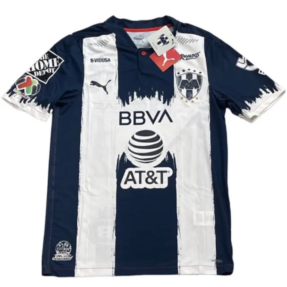 New Monterrey Rayados Puma 20/21 Home Soccer Jersey Shirt Mens 2XL NEW $120